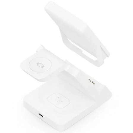 AISENS Cargador Inalámbrico 4 en 1 con Power Bank 5000mAh, Blanco AISENS Cargador Inalámbrico 4 en 1 con Power Bank 5000mAh, Blanco